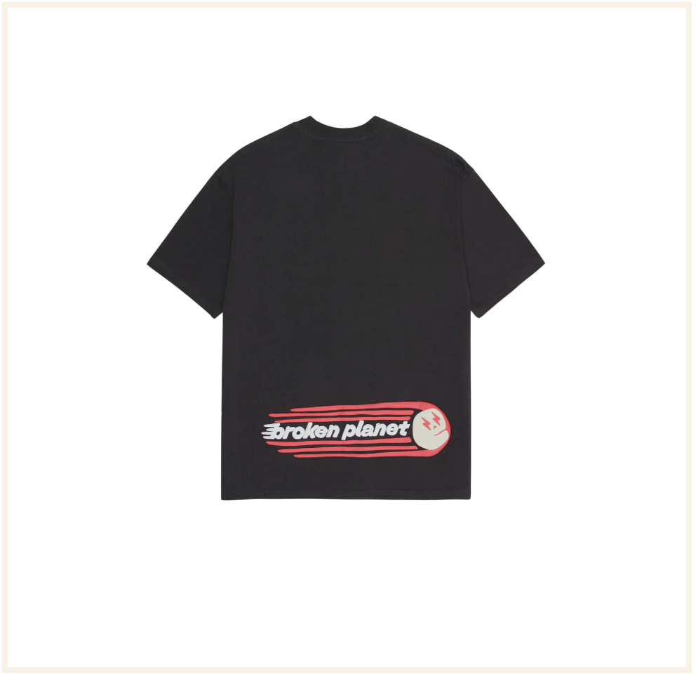Broken Planet The Future Is Here T-shirt Soot Black
