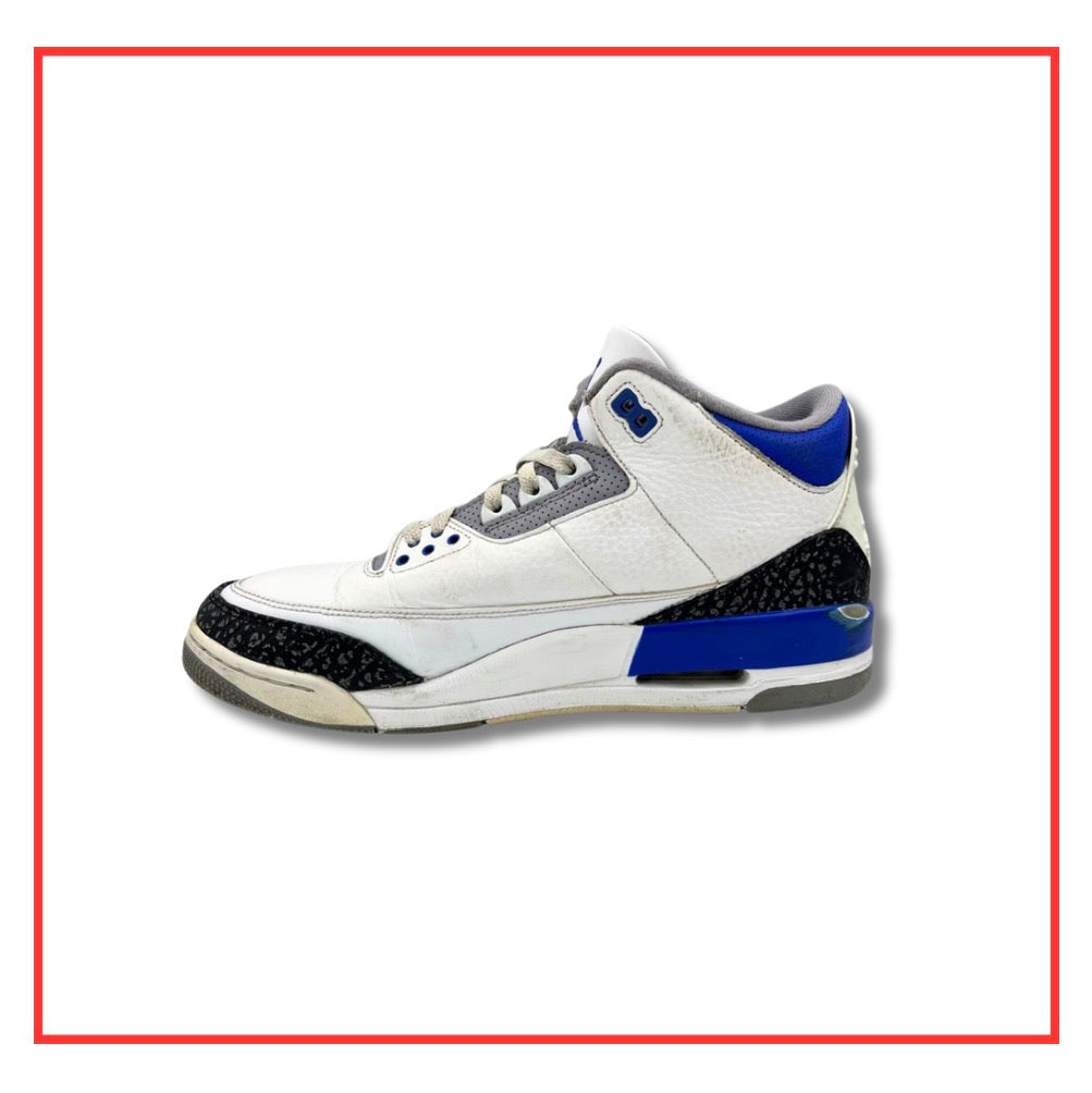 Air Jordan 3 Retro Racer Blue (Preloved) UK 10.5