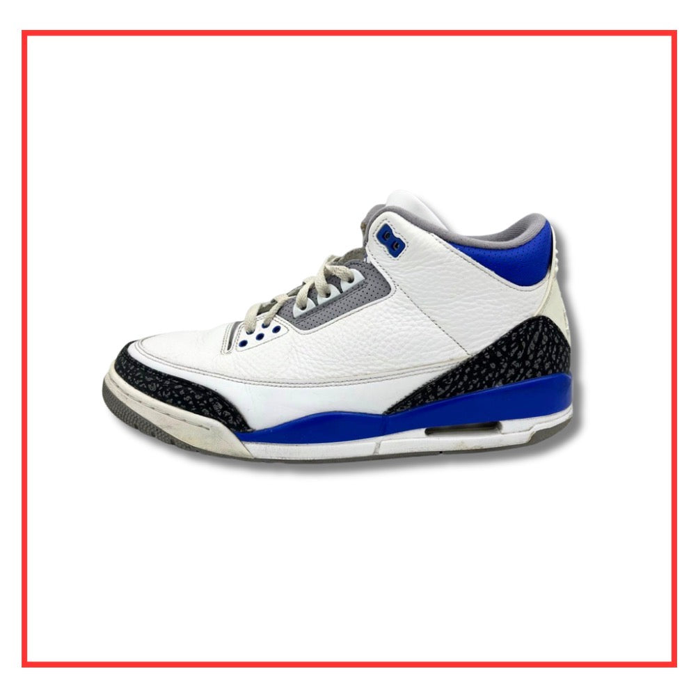 Air Jordan 3 Retro Racer Blue (Preloved) UK 10.5