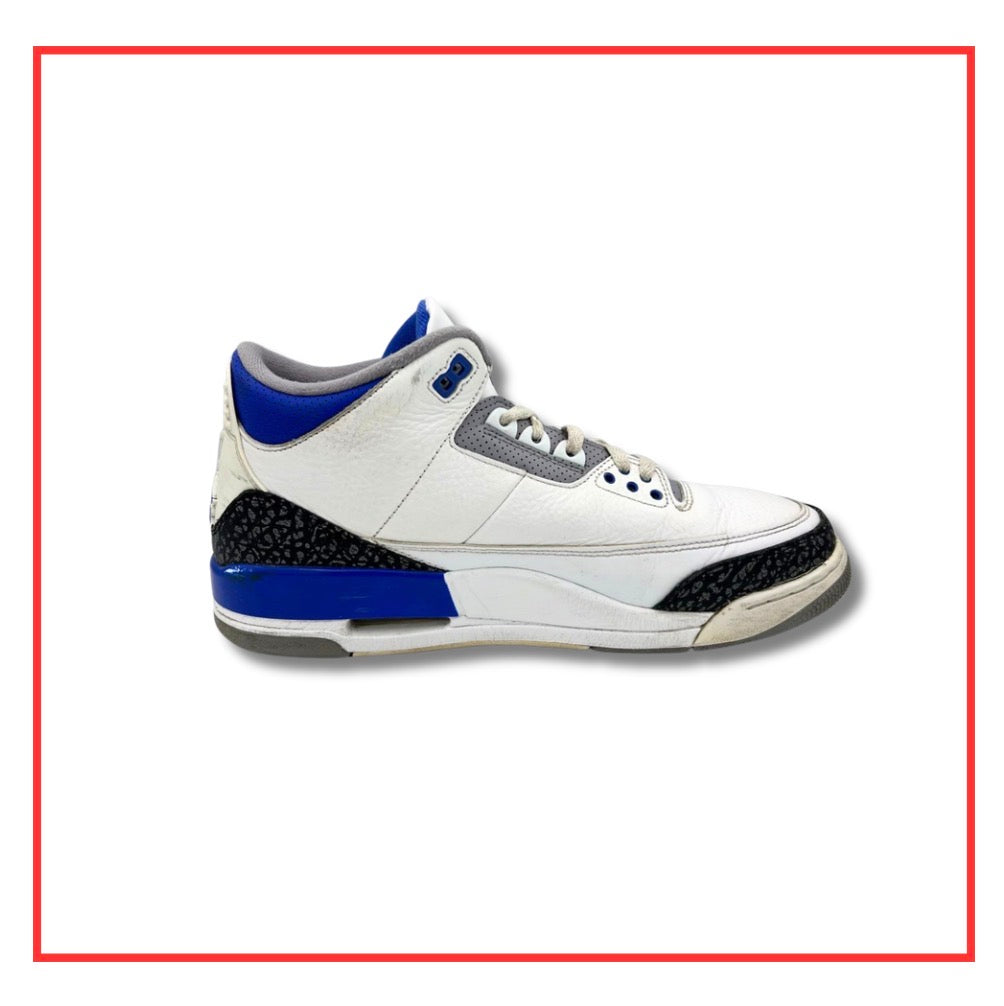 Air Jordan 3 Retro Racer Blue (Preloved) UK 10.5