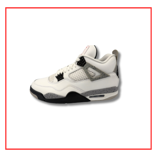 Air Jordan 4 Retro White Cement (2025) (Preloved) UK 10