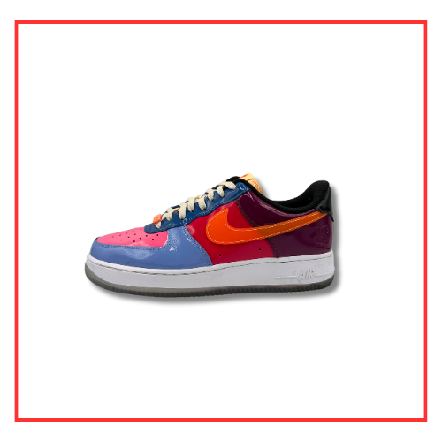 Nike Air Force 1 Low Undefeated Multi-Patent Total Orange (Preloved) UK 9