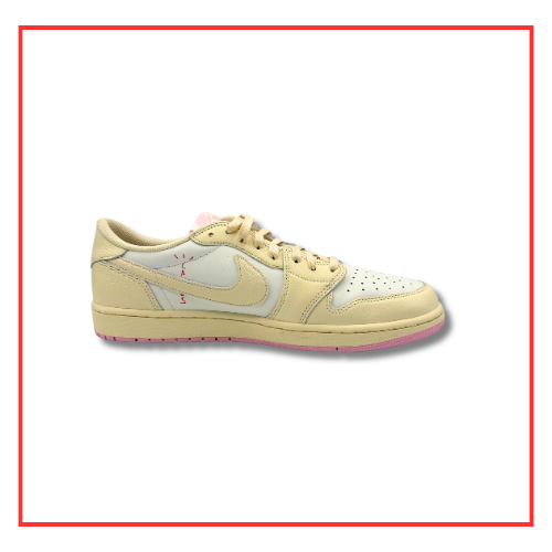 Air Jordan 1 Retro Low OG SP Travis Scott Shy Pink (Preloved) UK 12