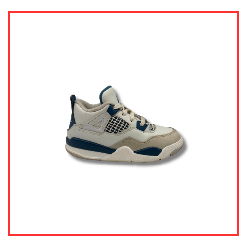 Air Jordan 4 Retro Military Blue (2024) (TD) (Preloved) UK 9.5C
