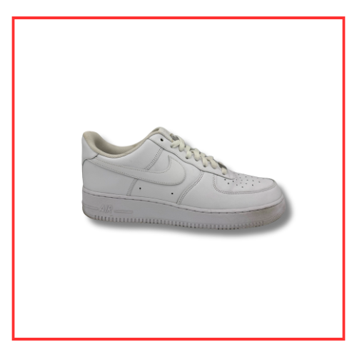 Nike Air Force 1 Low '01 Triple White (Preloved) UK 9