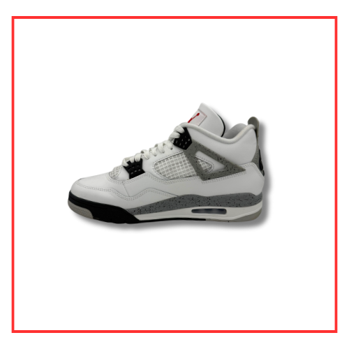 Air Jordan 4 Retro White Cement (Preloved) UK 9