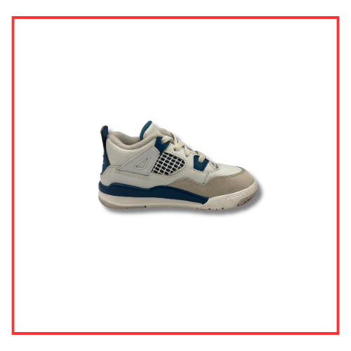 Air Jordan 4 Retro Military Blue (2024) (TD) (Preloved) UK 9.5C