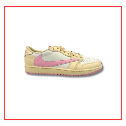 Air Jordan 1 Retro Low OG SP Travis Scott Shy Pink (Preloved) UK 12