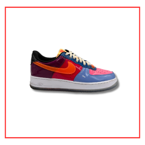 Nike Air Force 1 Low Undefeated Multi-Patent Total Orange (Preloved) UK 9