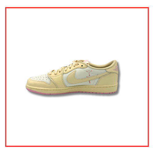 Air Jordan 1 Retro Low OG SP Travis Scott Shy Pink (Preloved) UK 12
