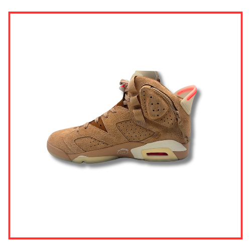 Travis Scott x Air Jordan 6 Retro British Khaki (Preloved) UK 10