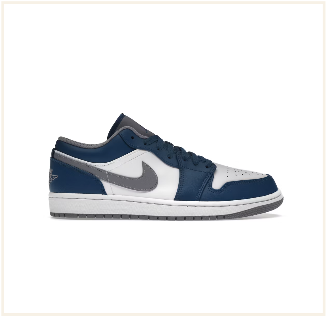 Air Jordan 1 Low True Blue (2023)