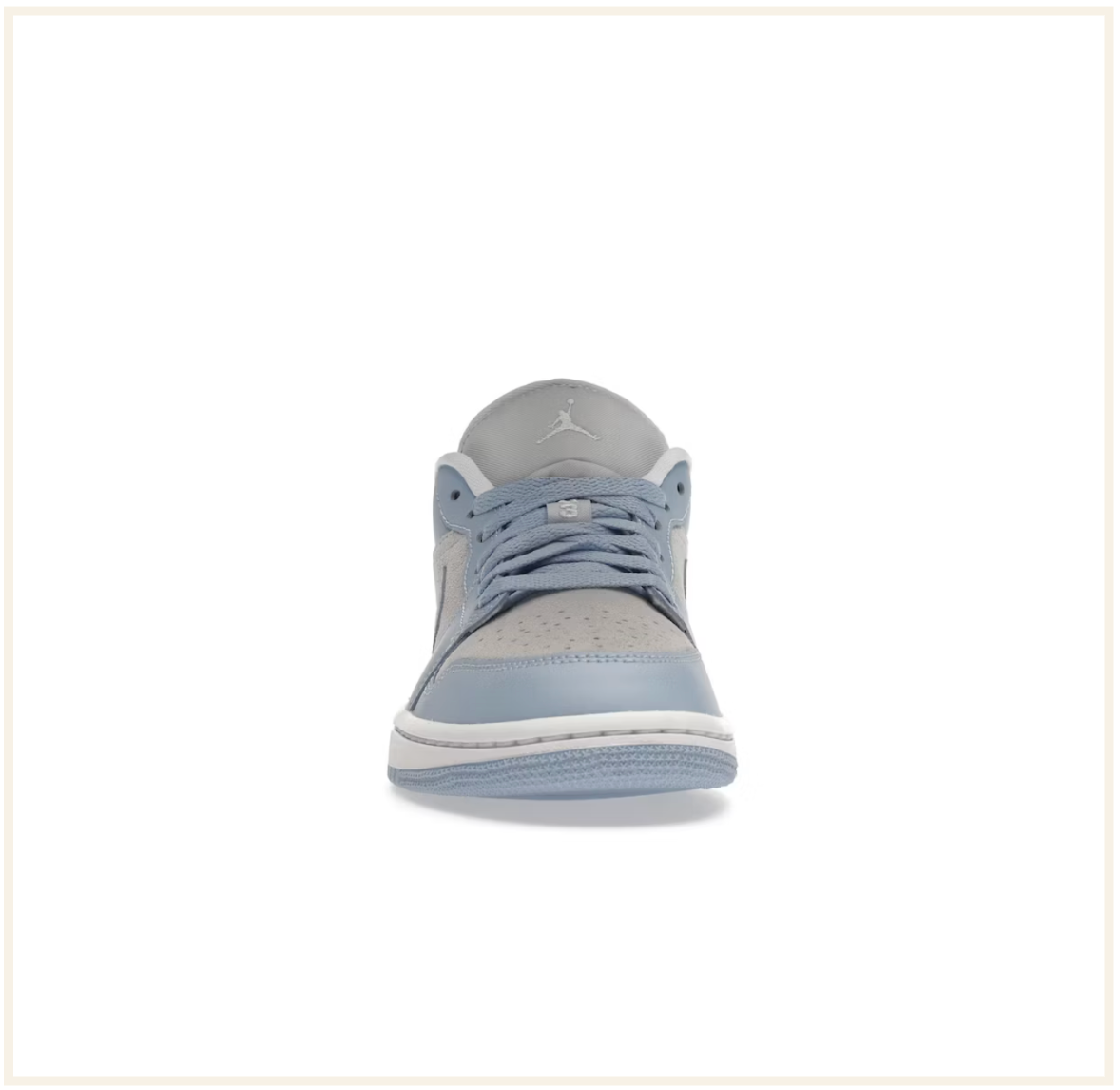 Air Jordan 1 Low Football Grey Aluminium (W)