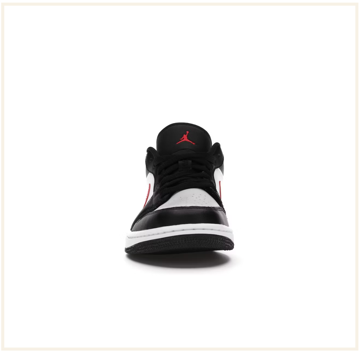 Air Jordan 1 Low Black Siren Red (W)