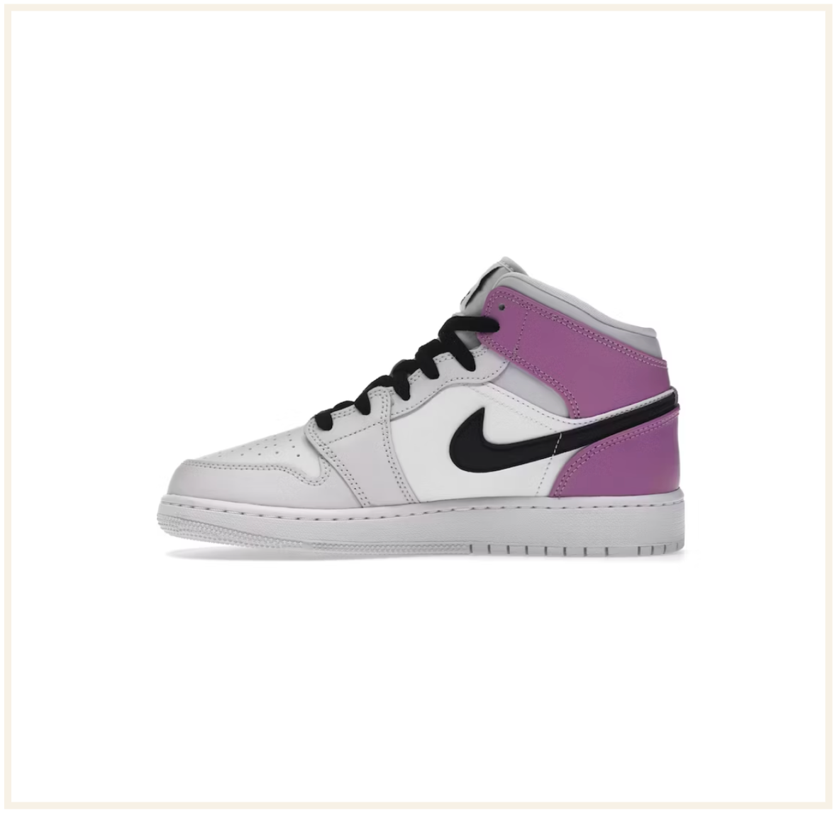Air Jordan 1 Mid Barely Grape (GS) (2022)