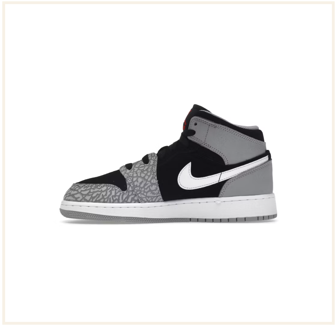 Air Jordan 1 Mid 'Elephant Print' (GS)