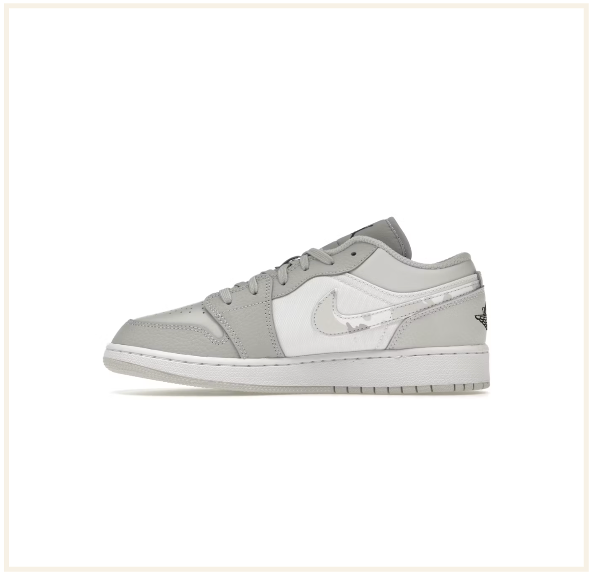 Air Jordan 1 Low Grey Camo (GS)