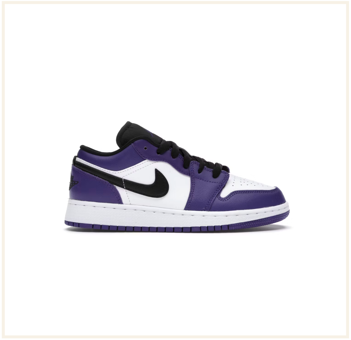 Air Jordan 1 Low Court Purple (GS) (2020)