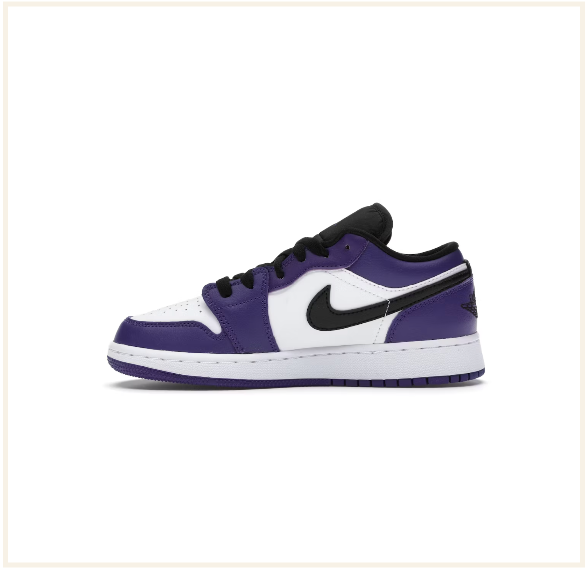 Air Jordan 1 Low Court Purple (GS) (2020)