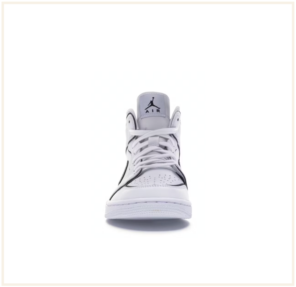 Air Jordan 1 Mid Iridescent Reflective White (W)