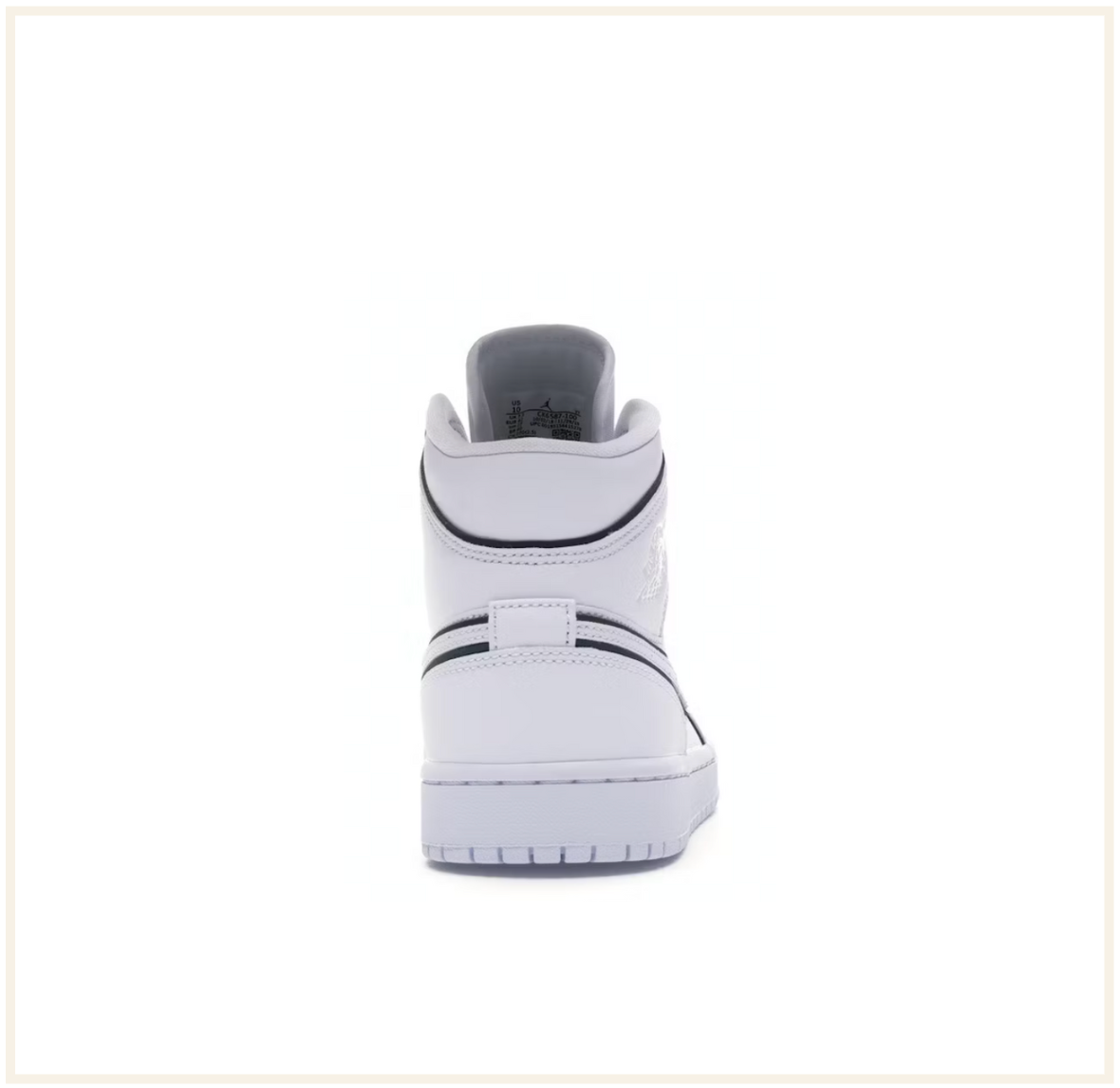 Air Jordan 1 Mid Iridescent Reflective White (W)