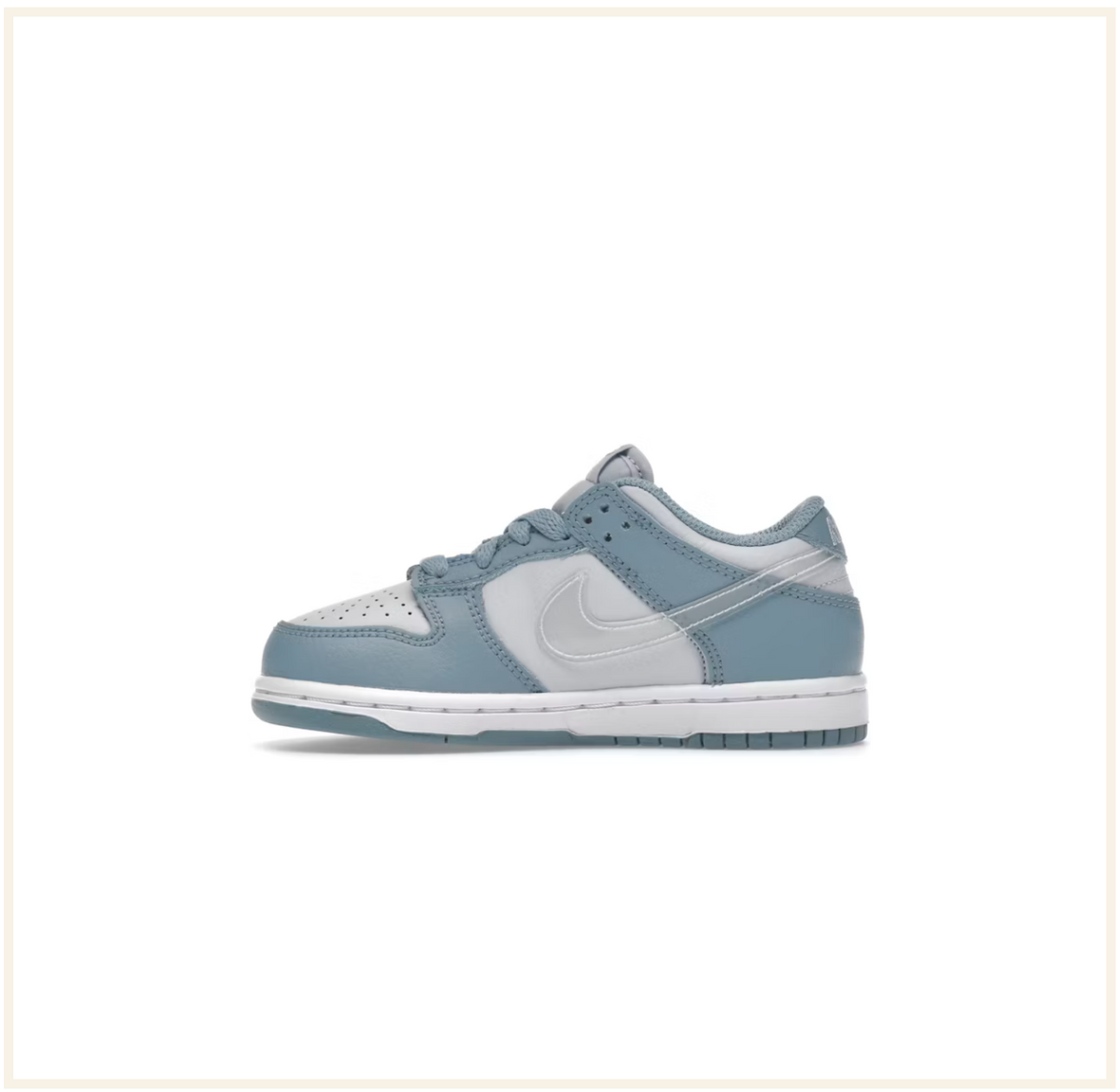 Nike Dunk Low Clear Blue Swoosh (PS)