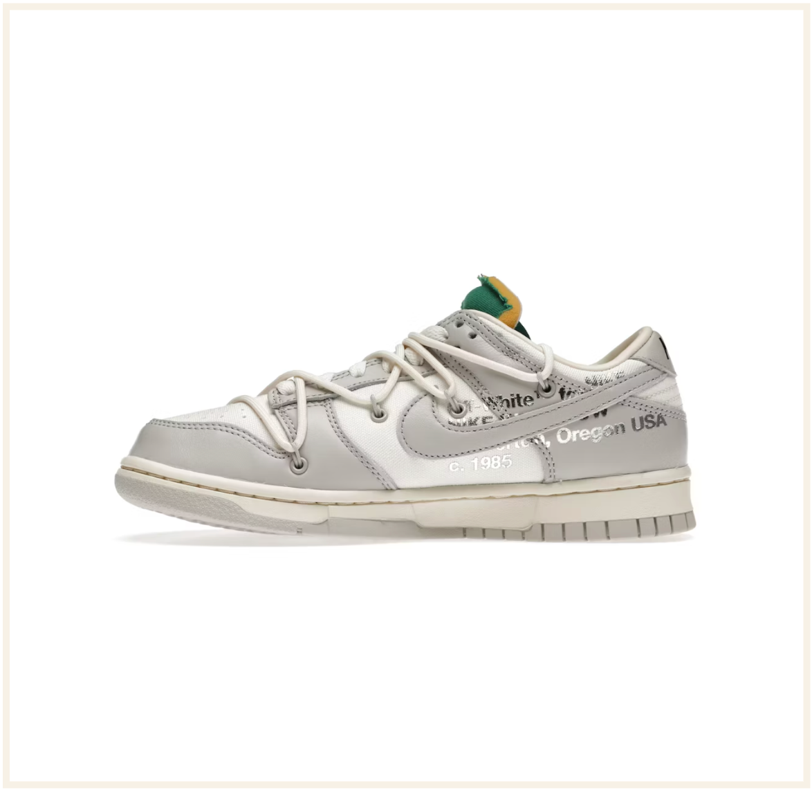 Off-White x Nike Dunk Low Lot 25 (2021)