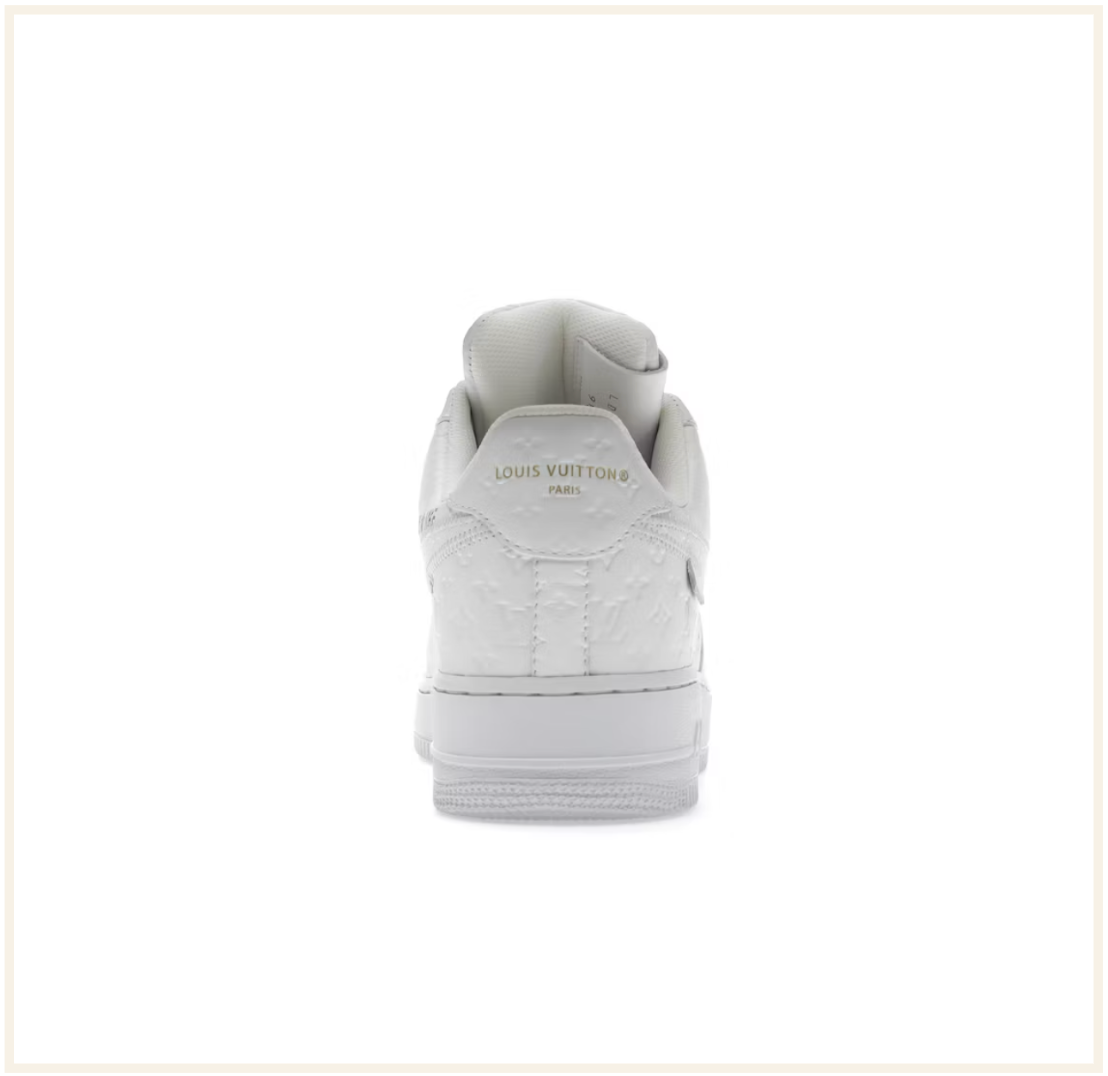 Nike x Louis Vuitton Virgil Abloh Air Force 1 Low White Monogram