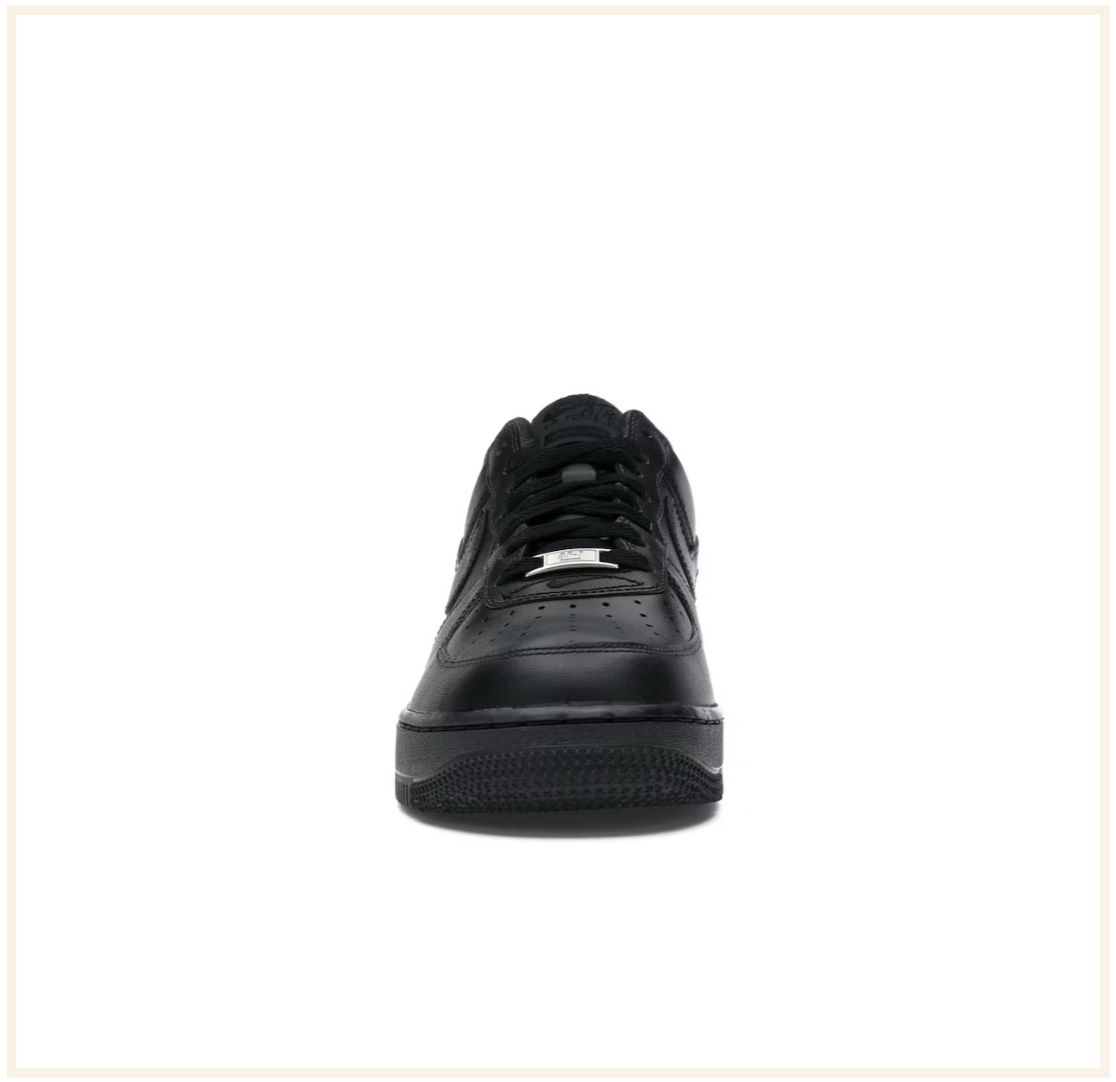 Supreme x Nike Air Force 1 Low Black
