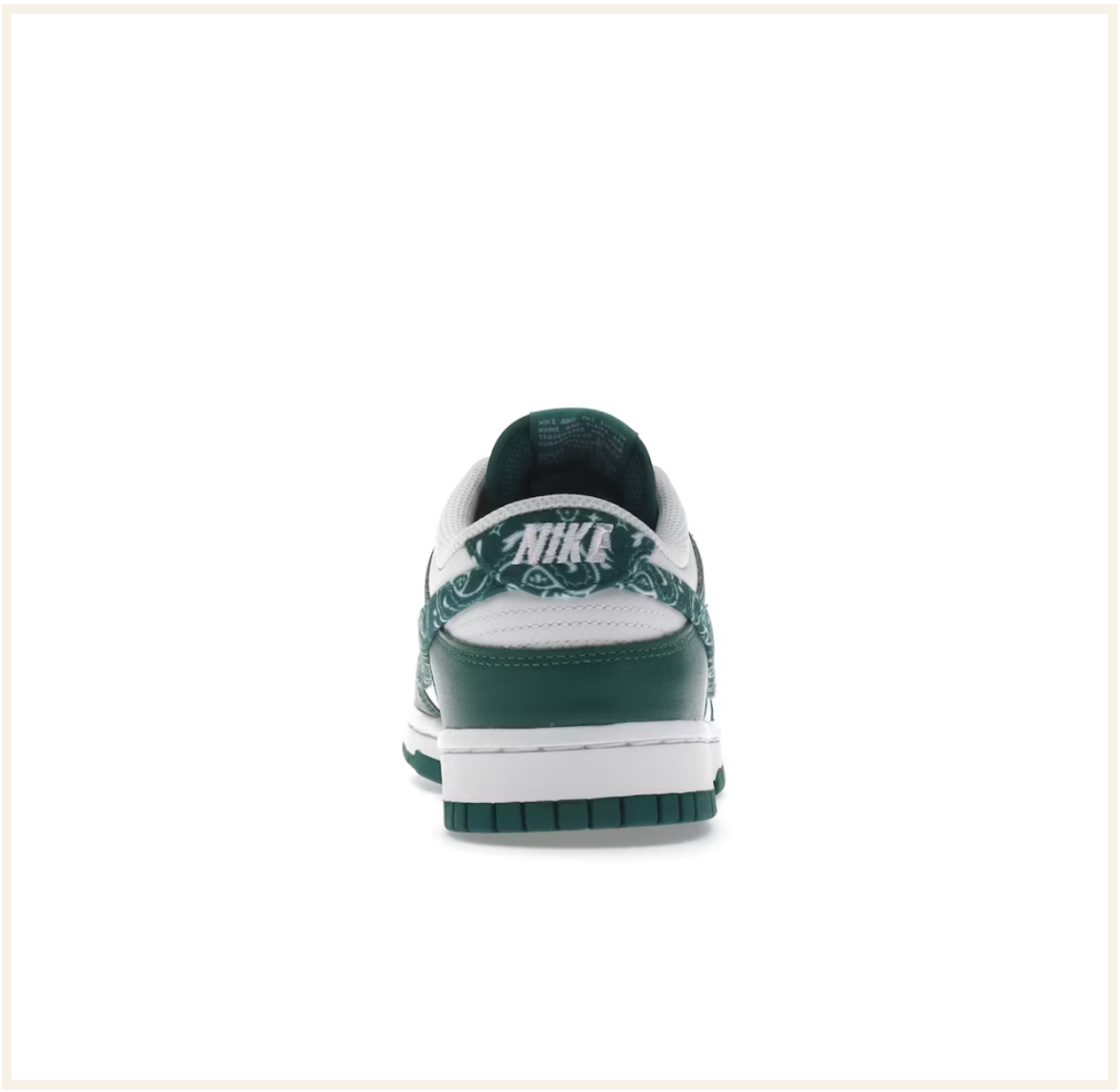 Nike Dunk Low Paisley Pack Green (W)