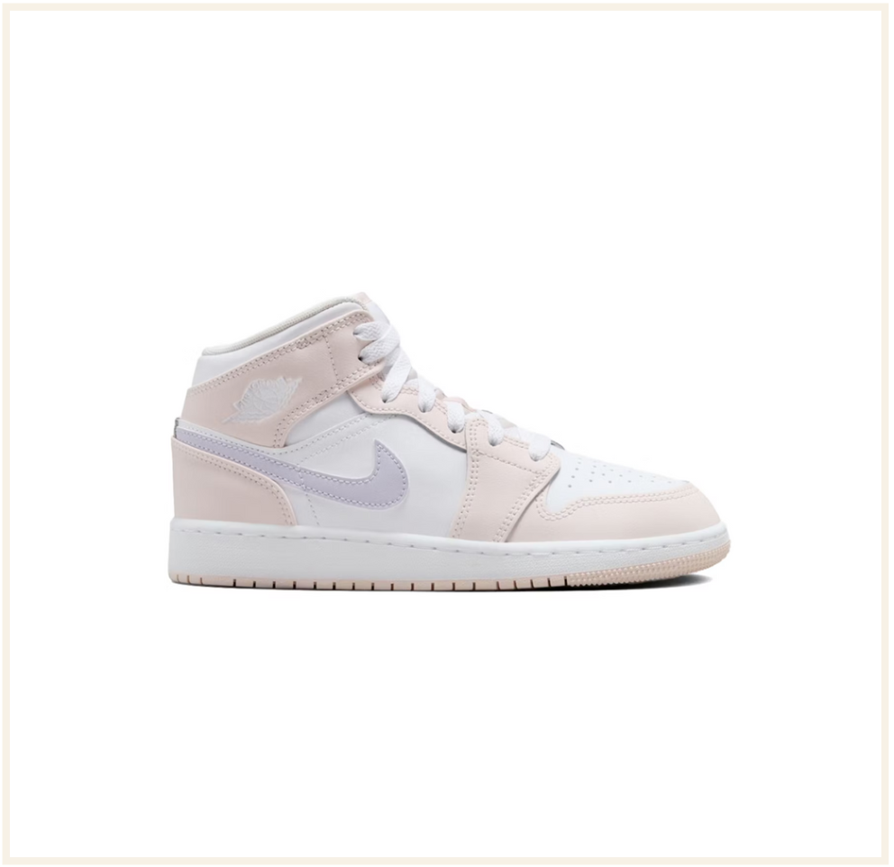 Air Jordan 1 Mid Pink Wash (GS)