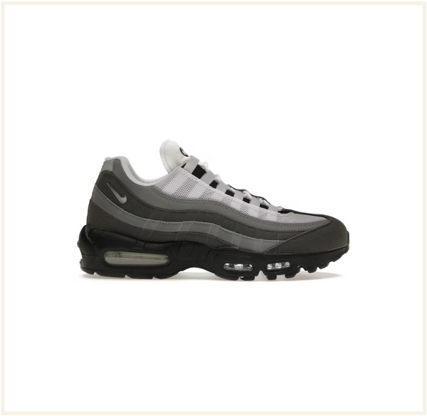nike air max 95 grey and white