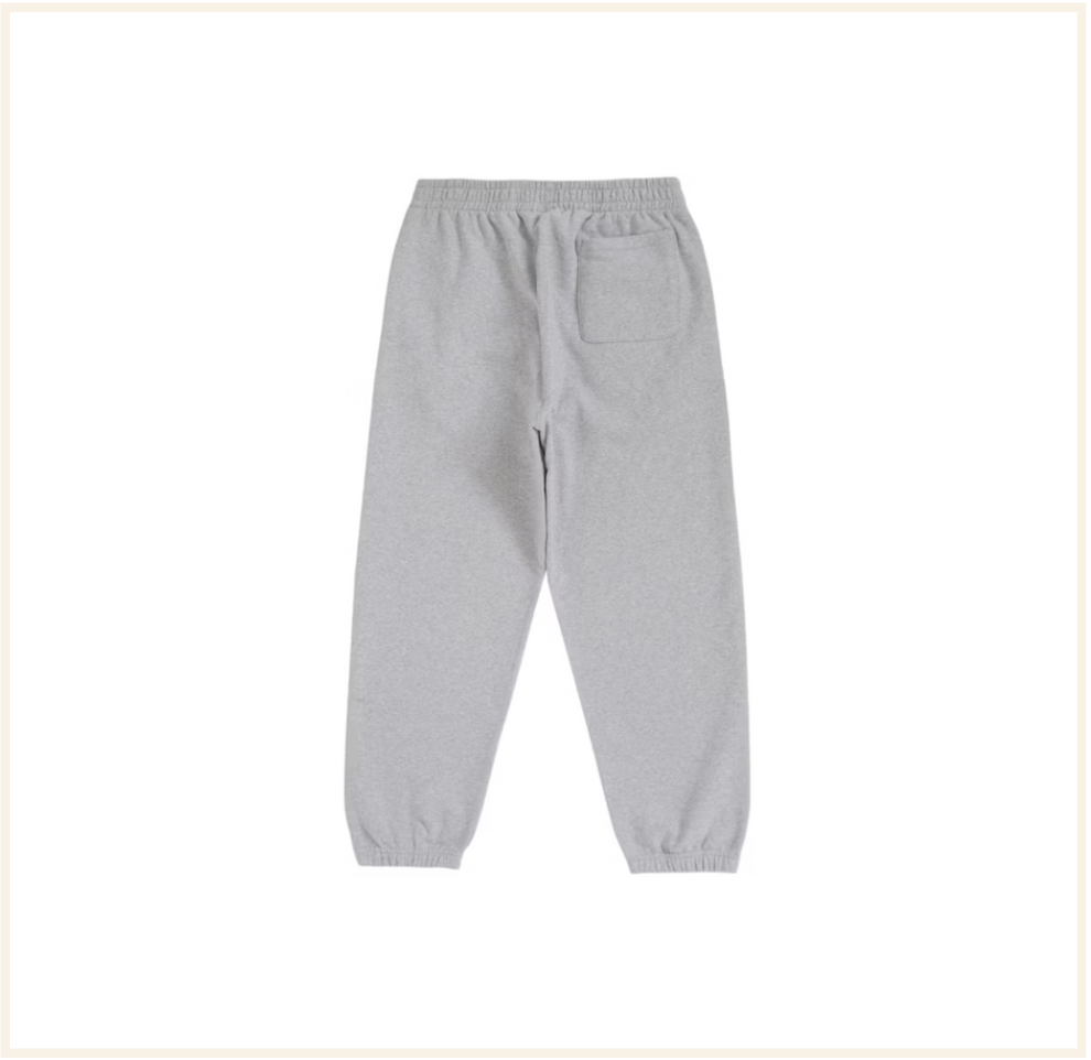 Supreme Satin Applique Sweatpant (FW25) Heather Grey