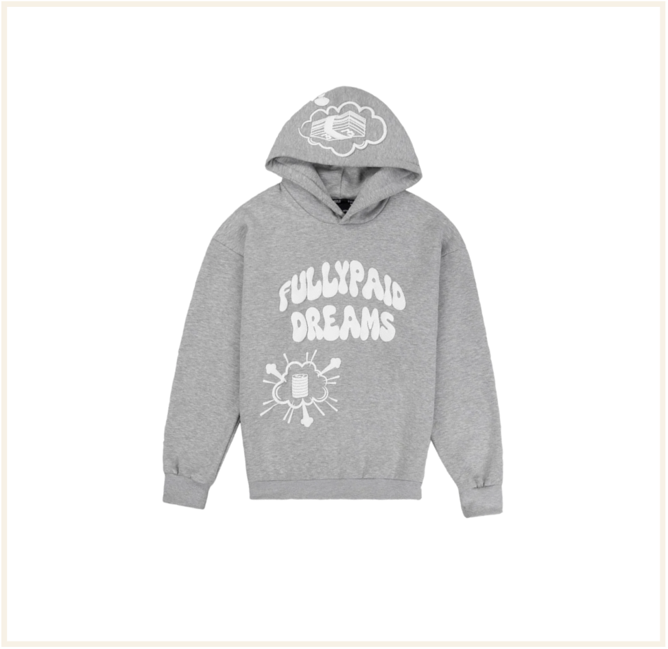 FullyPaid Dreams Grey Hoodie