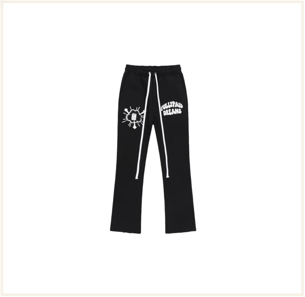 FullyPaid Dreams Black Jogger