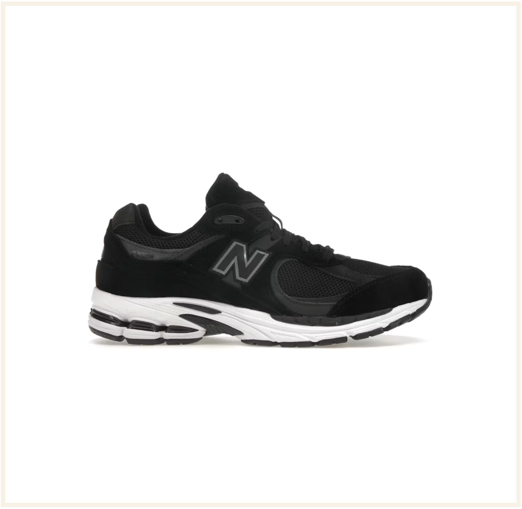 New Balance 2002R Black Gunmetal