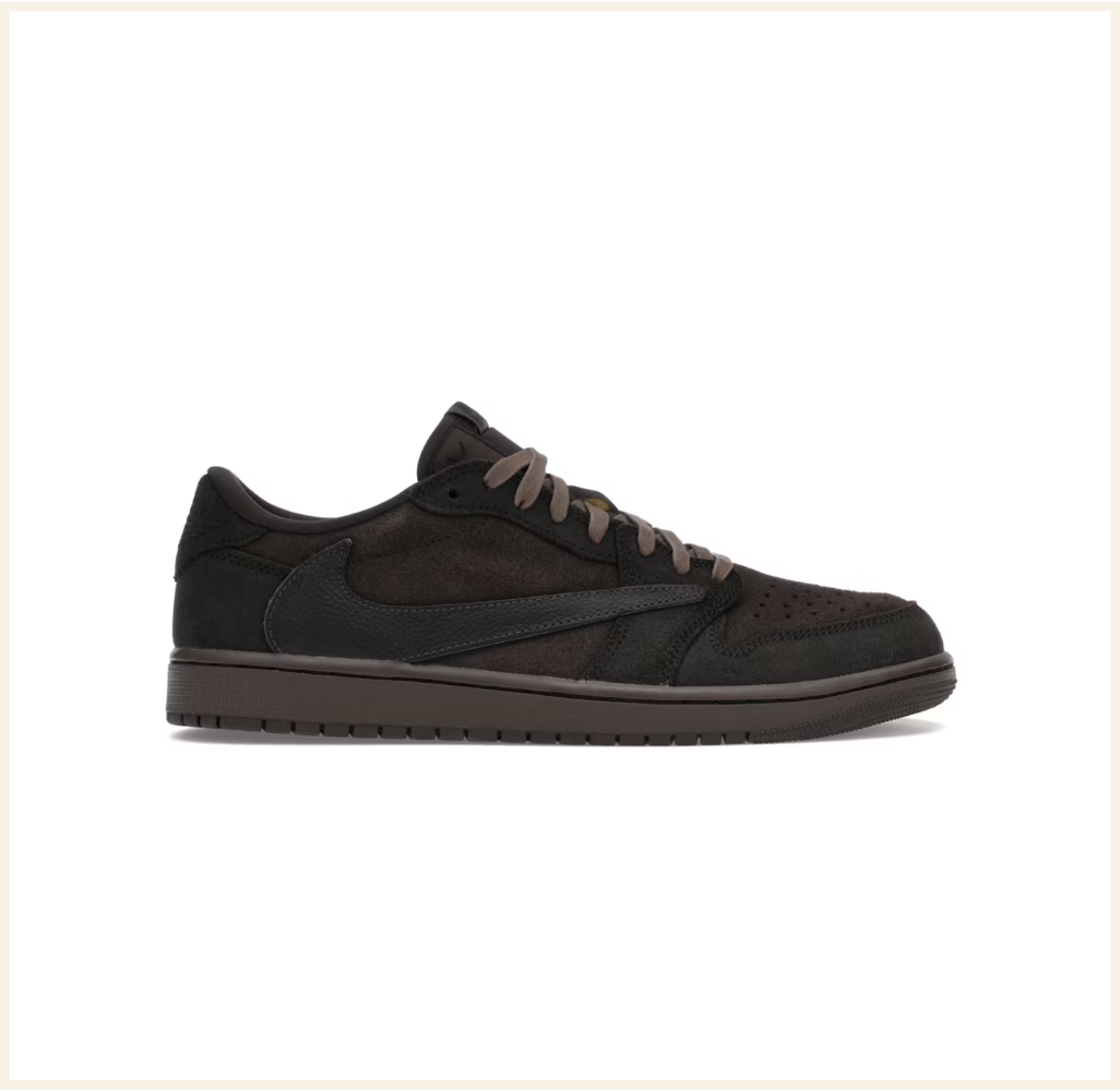 Travis Scott x Air Jordan 1 Retro Low OG SP Velvet Brown