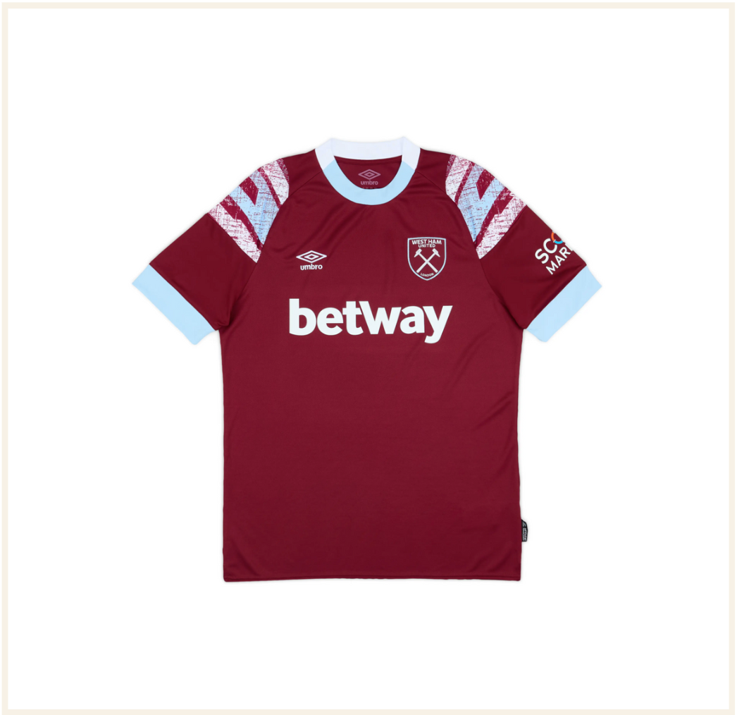 Umbro West Ham Home Shirt 22-23