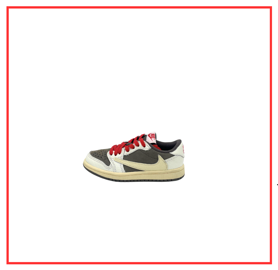 Air Jordan 1 Retro Low OG SP Travis Scott Reverse Mocha (PS) (Preloved) UK 10C