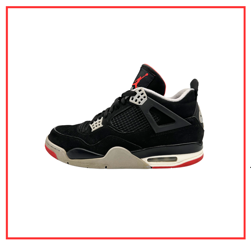 Air Jordan 4 Retro Bred (2019) (Preloved) UK 9