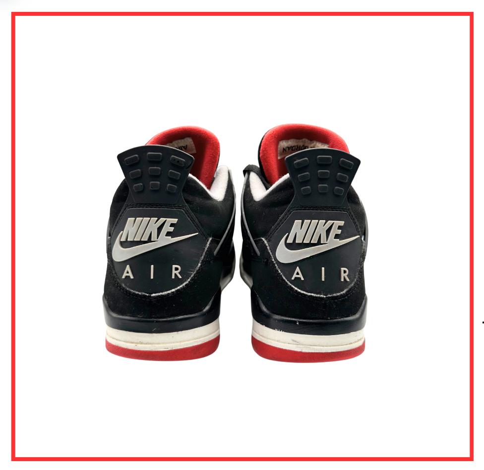 Air Jordan 4 Retro Bred (2019) (Preloved) UK 9