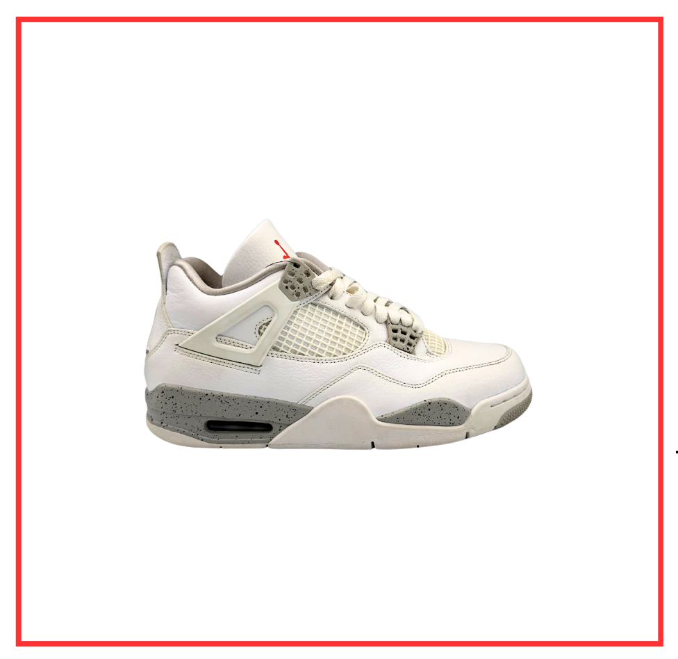 Air Jordan 4 Retro White Oreo (2021) (Preloved) UK 7.5