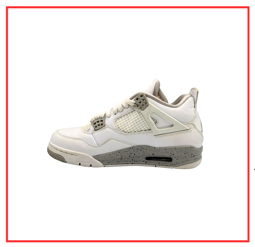 Air Jordan 4 Retro White Oreo (2021) (Preloved) UK 7.5