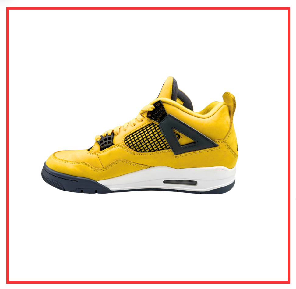 Air Jordan 4 Retro Lightning (2021) (Preloved) UK 10