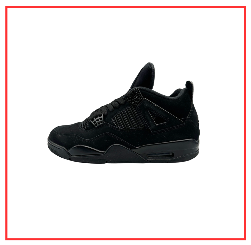 Air Jordan 4 Retro Black Cat (2020) (Preloved) UK 10