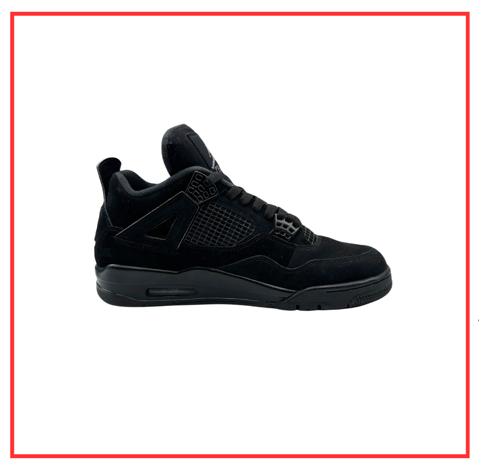 Air Jordan 4 Retro Black Cat (2020) (Preloved) UK 10