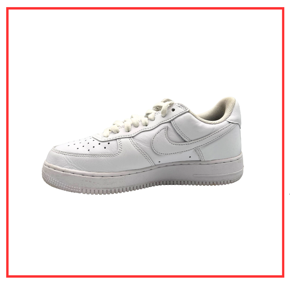 Nike Air Force 1 07 Low Color of the Month Triple White (Preloved) UK 7