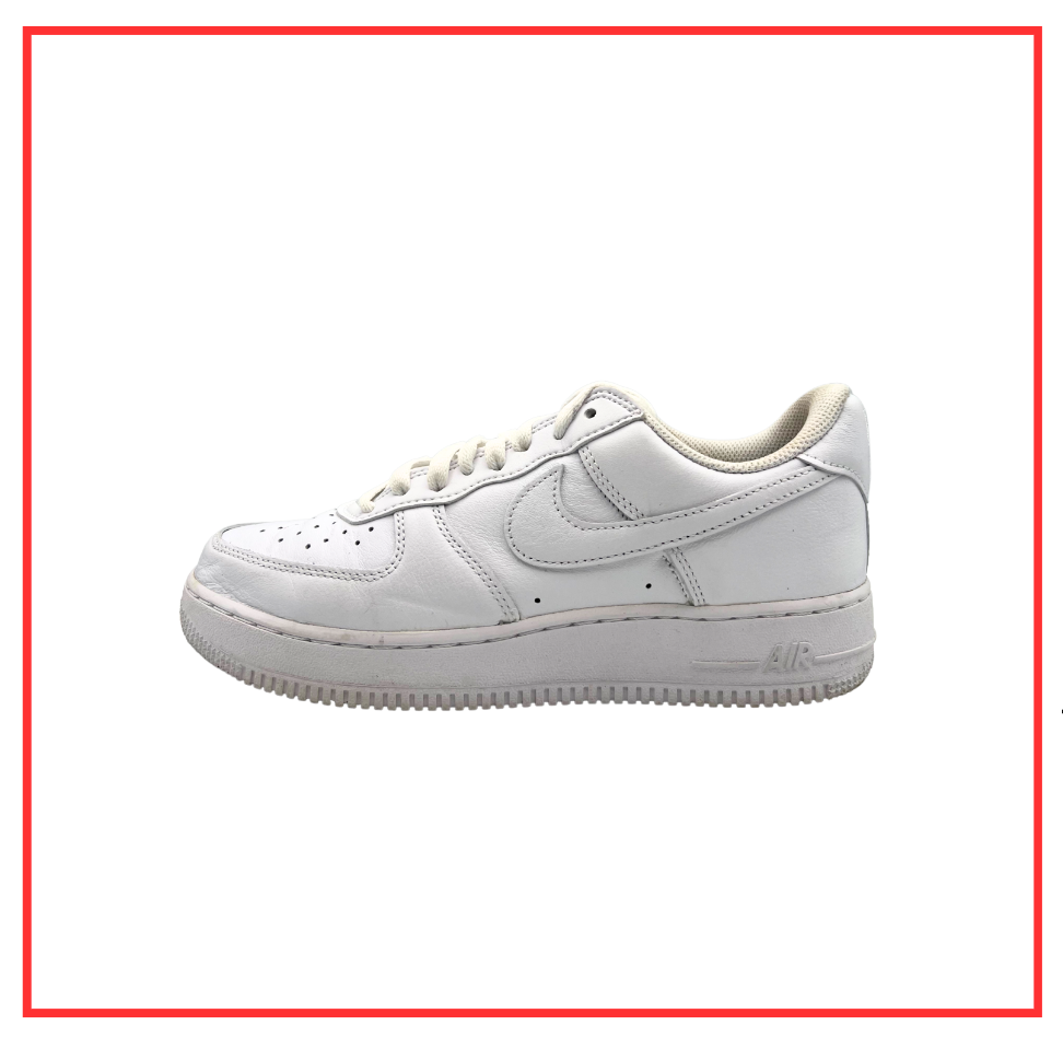 Nike Air Force 1 07 Low Color of the Month Triple White (Preloved) UK 7