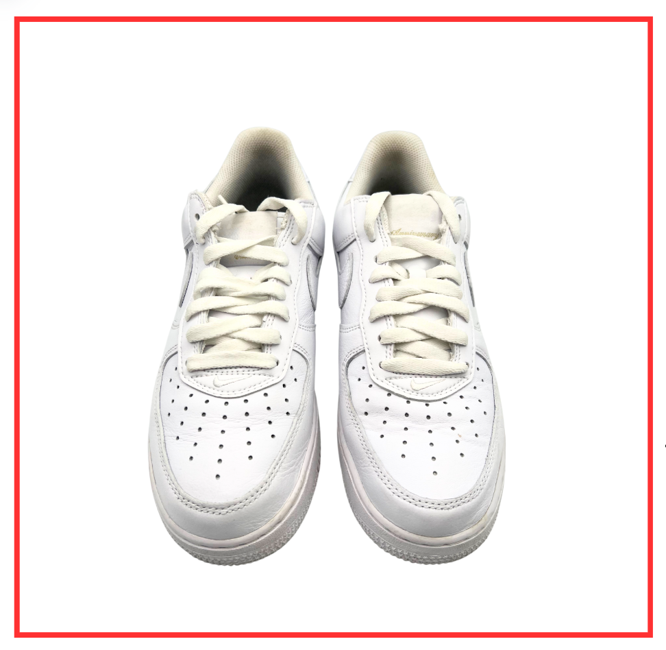 Nike Air Force 1 07 Low Color of the Month Triple White (Preloved) UK 7