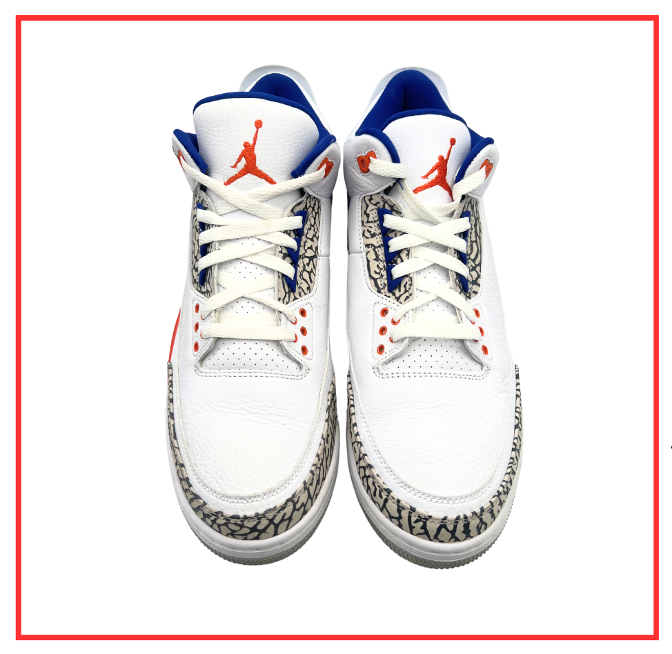 Air Jordan 3 Retro Knicks (2019) (Preloved) UK 11
